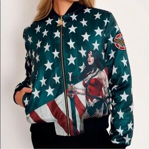 NWT Blackmilk Wonder Wiman Bomber Jacket